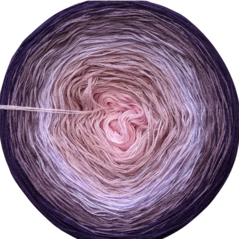 Amethyst Virus Shawl