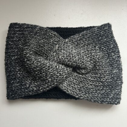 Black And White Ear Warmer