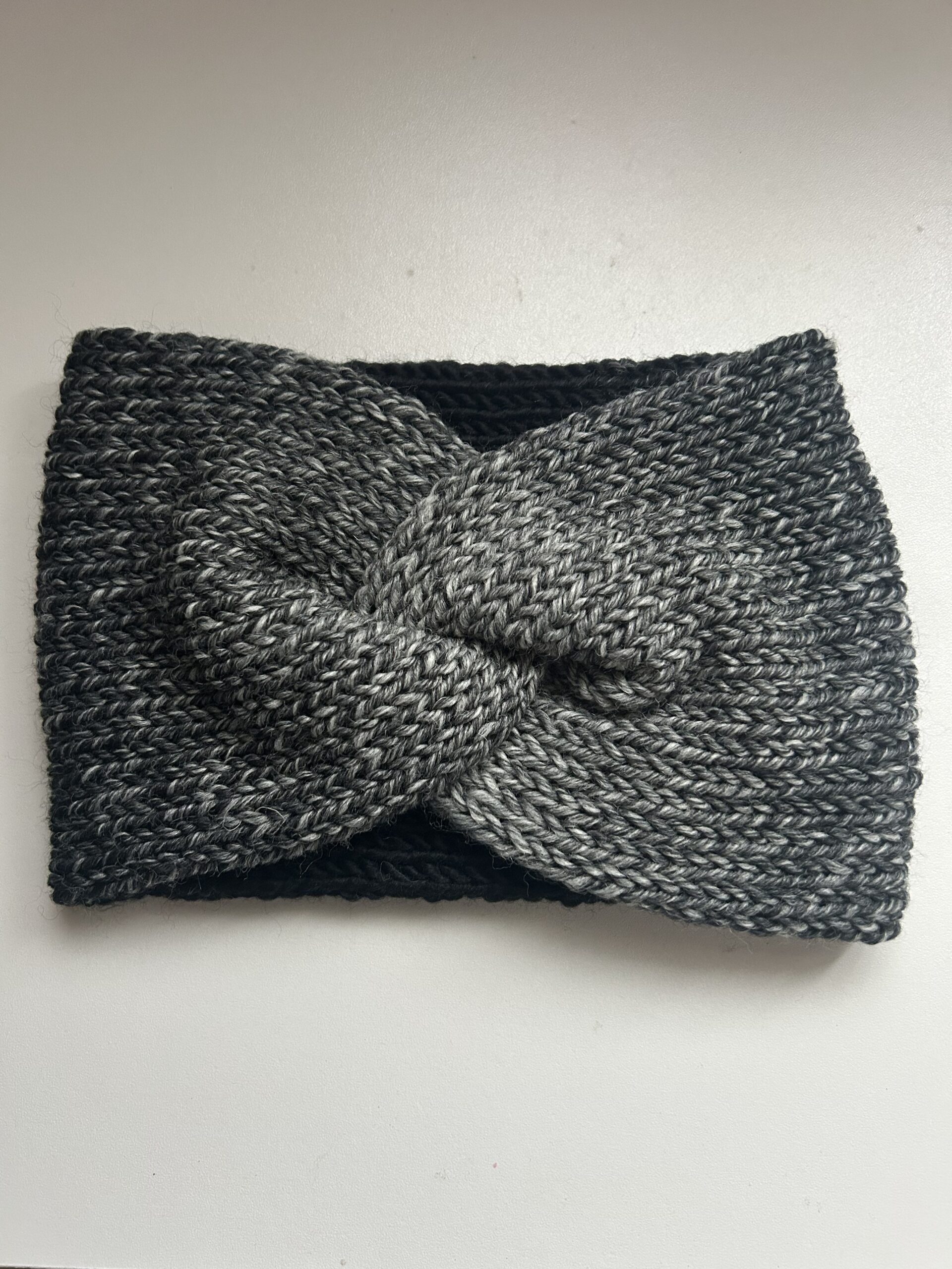 Black And White Ear Warmer